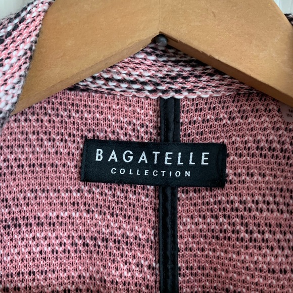 Bagatelle Collection Tweed Draped Jacket Size M - Picture 11 of 15